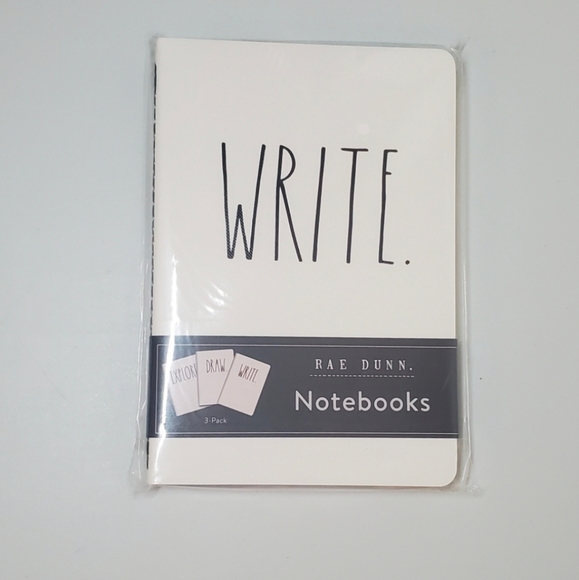 New Rae Dunn Notebooks
